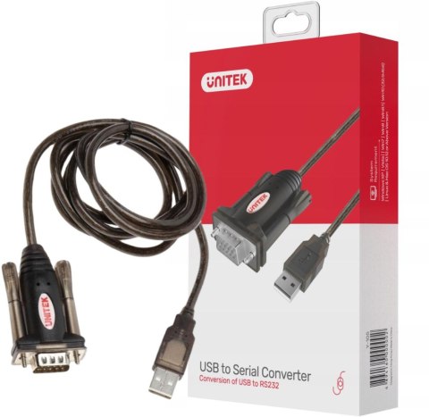 Adapter Unitek Y-105 USB na RS-232