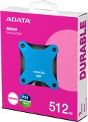 Dysk Zewnętrzny SSD Adata SD620 512GB niebieski