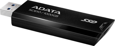 Dysk zewnętrzny SSD Adata SC610 1000GB USB3.2A czarny