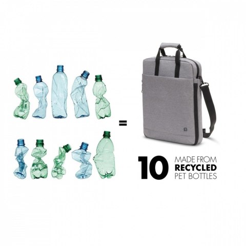 Torba do notebooka Eco Tote Bag Motion 13-15.6 cali, szara Torba do notebooka Eco Tote Bag Motion 13-15.6 cali, szara