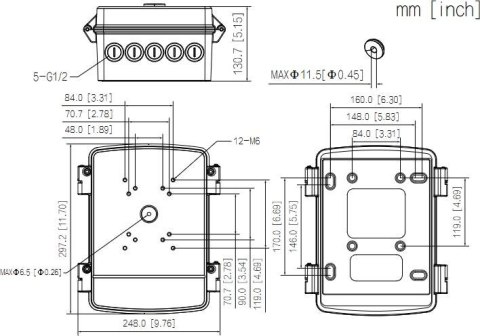 Adapter Dahua PFA6400S-B