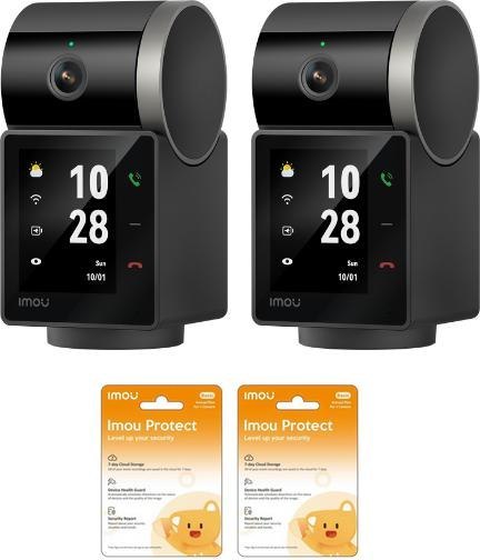 Zestaw 2 kamer IP Imou REX VT PRO bateryjna 5MP z chmurami Imou Protect