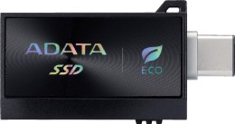 Adata Dysk Zewnętrzny SSD SC730 512G USB 3.2C/A 600/600MB/s czarny