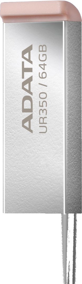Adata Pendrive UR350 64GB USB3.2 Gen2 Metal brązowy