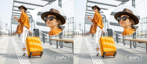 Kamera 4w1 Hilook by Hikvision kopułka 8MP TVI-T8M-20DL Opakowanie zbiorcze 4szt.