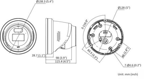 Kamera IP Hikvision DS-2CD2346G3-IZS2UY/SL(2.8/4mm)