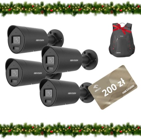 KAMERA IP HIKVISION DS-2CD2067G2H-LIU/SL(2.8)/eF/BLACK Opakowanie zbiorcze 4szt.
