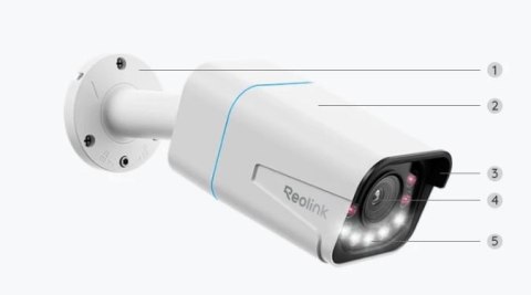 Kamera IP Reolink P430 PoE 8MP 5x zoom czarna