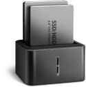 Stacja dokująca MINI AXAGON ADSA-D25 USB 3.2 Gen 1 - 2x SATA 6G 2.5" SSD/HDD CLONE