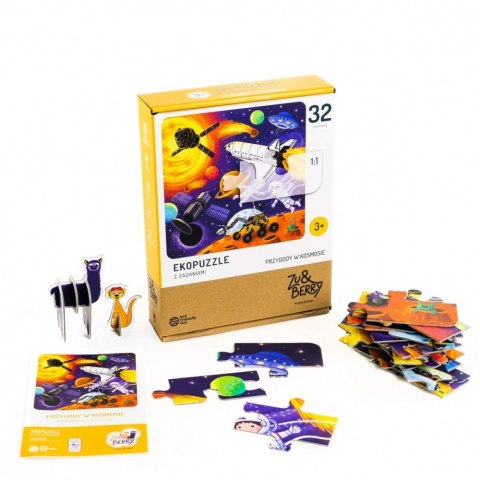 Puzzle 32 elementy Przygody w kosmosie Puzzle 32 elementy Przygody w kosmosie