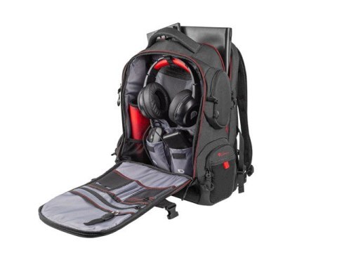 Torba Plecak Genesis Pallad 550 15.6''/17.3'' Czarny Torba Plecak Genesis Pallad 550 15.6''/17.3'' Czarny