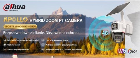 Kamera IP Dahua IPC-PTS2649C-3E3Z-4GB20