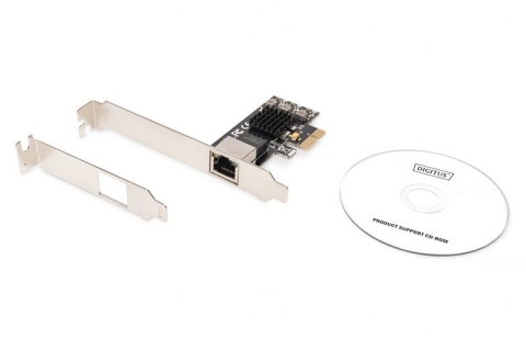 Karta sieciowa przewodowa PCI Express 1x RJ45 2.5 Gigabit Ethernet 10/100/1000/2500Mbps Karta sieciowa przewodowa PCI Express 1x RJ45 2.5 Gigabit Ethernet 10/100/1000/2500Mbps