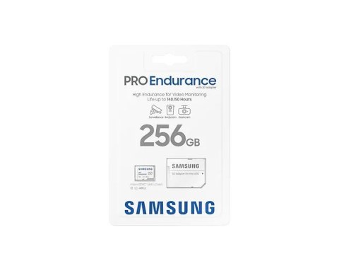 Karta pamięci microSD MB-MJ256KA/EU Pro Endurance 256GB + Adapter Karta pamięci microSD MB-MJ256KA/EU Pro Endurance 256GB + Adapter