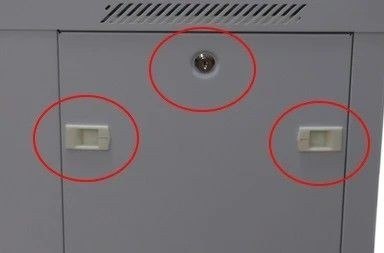 Szafa rack 18U 600x450mm szara wisząca Szafa rack 18U 600x450mm szara wisząca