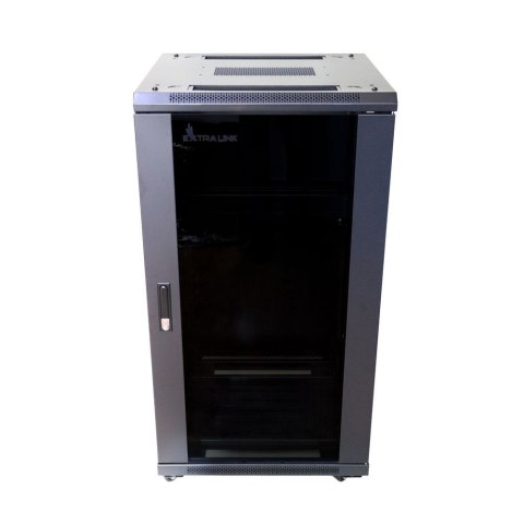 Szafa rack 22U 600x800mm czarna stojąca Szafa rack 22U 600x800mm czarna stojąca