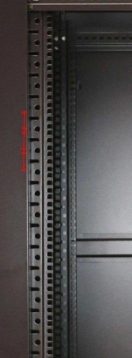 Szafa rack 37U 600x600mm czarna stojąca Szafa rack 37U 600x600mm czarna stojąca
