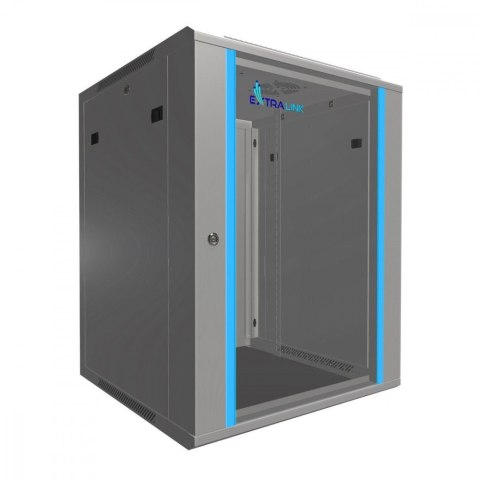 Szafa rack 15U 600x600mm szara wisząca Szafa rack 15U 600x600mm szara wisząca