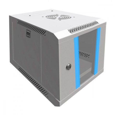 Szafa rack 6U 10 cali szara wisząca Szafa rack 6U 10 cali szara wisząca
