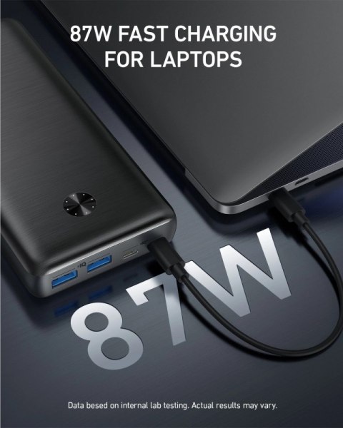 PowerBank III Elite 87W 25600 mAh czarny bez zasilacza PowerBank III Elite 87W 25600 mAh czarny bez zasilacza