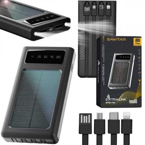 Powerbank EPB-091 EX.19645 czarny Powerbank EPB-091 EX.19645 czarny
